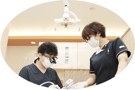 一社駅1番出口すぐ横の歯科医院